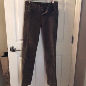 Corduroy jeans